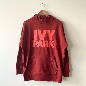 NEW IVY PARK Burgundy Hoodie